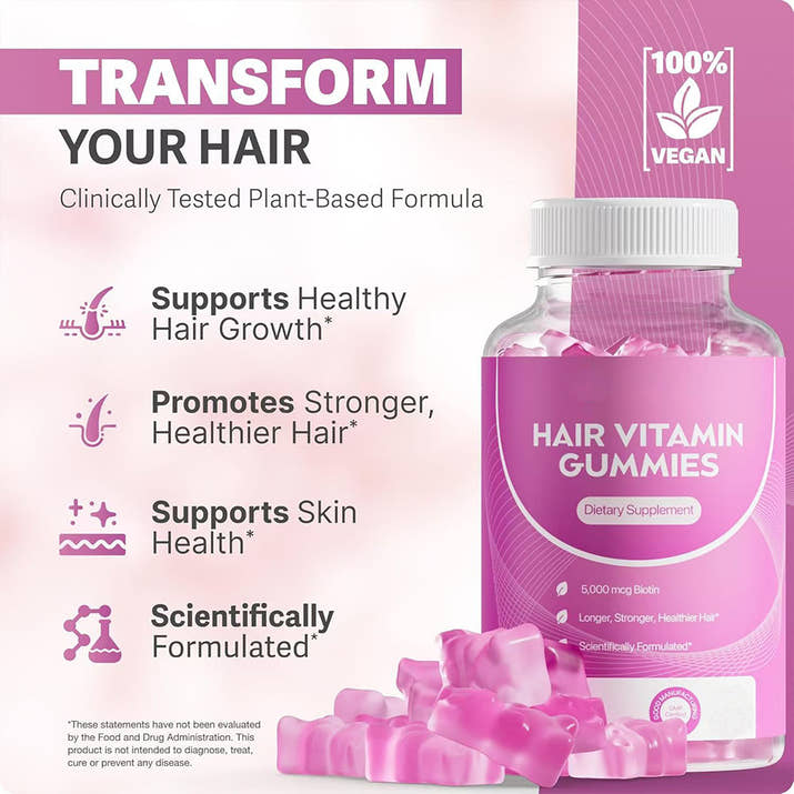 Mivya Hair Growth Gummies